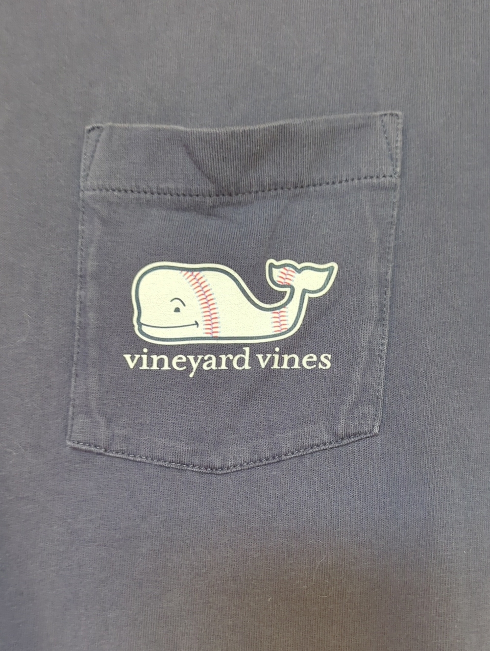 Vineyard Vines Navy Tee-shirt Large - Picture 2 of 4